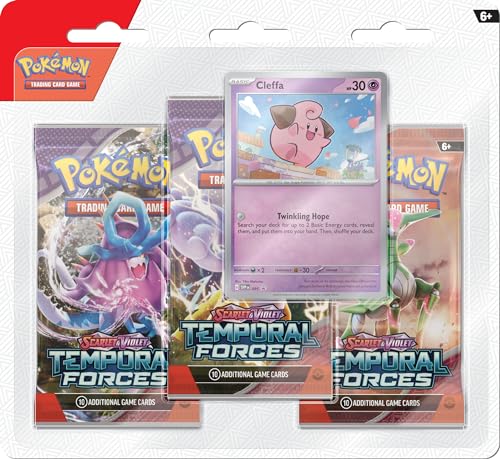 Pokémon TCG: Scarlet & Violet Temporal Forces Cyclizar 3-Pack Blisters - EN Pokémon TCG: Scarlet & Violet Temporal Forces Cyclizar 3-Pack Blisters - EN von Pokémon