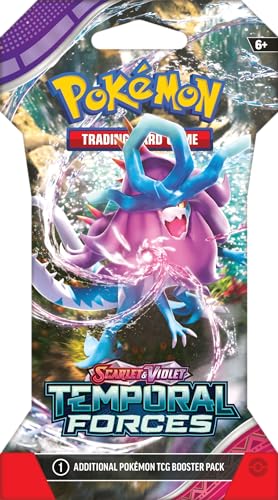 Pokémon TCG: Scarlet & Violet - Temporal Forces Sleeved Booster Pack (10 Cards) - EN von Pokémon