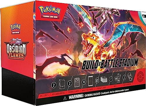 Pokémon Trading Card Game Scarlet & Violet 3 Obsidian Flames Build &Battle Stadium von Pokémon