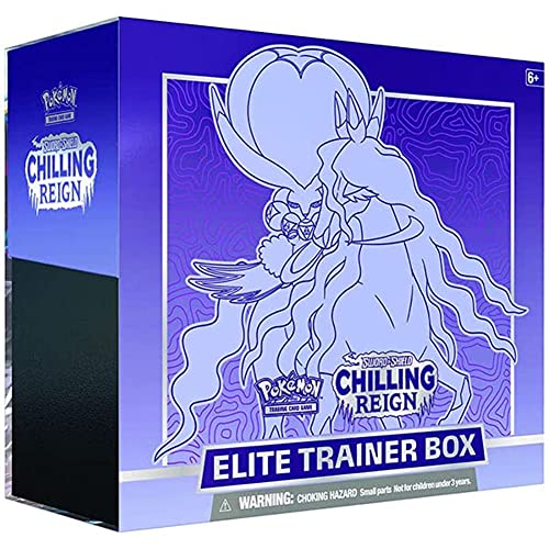 Pokémon Schwert und Schild 6 – Schaurige Herrschaft: Top-Trainer-Box, Kartenspiel, ab 6 Jahren, für 2 Spieler, über 10 Minuten Spieldauer von Pokémon