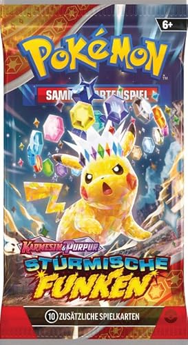 Pokémon TCG: Stürmische Funken Booster Pack - DE Pokémon TCG: Stürmische Funken Booster Pack - DE von Pokémon