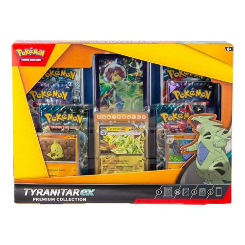 Pokemon TCG: Tyranitar Ex Premium Collection Box - 6 Packs, Promos von Pokémon