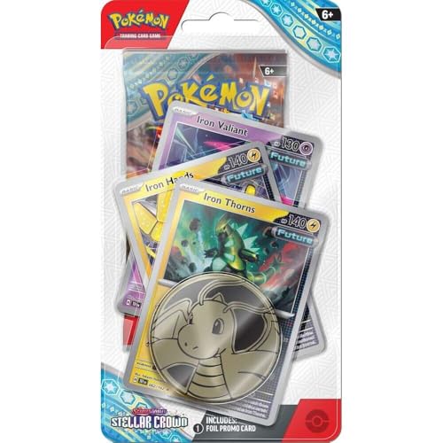 Pokemon TGC Scarlet & Violet 7 Stellar Crown Premium Checklane Blister von Pokemon