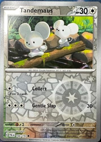 Pokemon - Tandemaus 166/193 - Paldea Evolved - Reverse Foil - Einzelkarte Pokemon - Tandemaus 166/193 - Paldea Evolved - Reverse Foil - Einzelkarte von Pokémon