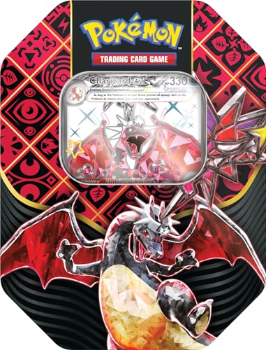 Pokémon Trading Card Game Scarlet & Violet 04.5 Paldean Fates ex Tin Charizard von Pokémon