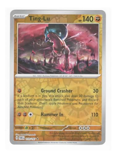 Pokemon Ting-Lu 110/167 - Twilight Maskerade - Reverse Foil Card - Rev Holo von Pokémon
