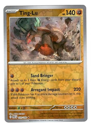 Pokemon - Ting-lu 109/182 - Paradox Rift - Reverse Foil - Einzelkarte von Pokémon