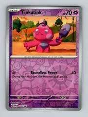 Pokemon - Tinkatink 083/182 - Paradox Rift - Reverse Holo - Einzelkarte von Pokémon