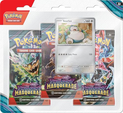 Pokémon Trading Card Game Scarlet & Violet 06 Twilight Masquerade 3 Booster Blister Pokémon Trading Card Game Scarlet & Violet 06 Twilight Masquerade 3 Booster Blister von Pokémon