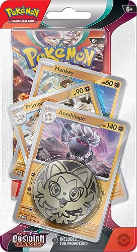Pokémon Trading Card Game Scarlet & Violet 3 Obsidian Flames Premium Checklane Annihilape Pokémon Trading Card Game Scarlet & Violet 3 Obsidian Flames Premium Checklane Annihilape von Pokémon