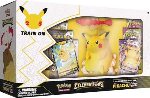 Pokémon 25th Anniversary Celebrations Premium Figure Collection Pikachu VMAX Box - EN von Pokémon