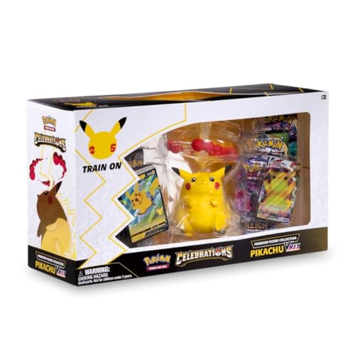 Pokémon 25th Anniversary Celebrations Premium Figure Collection Pikachu VMAX Box - EN von Pokémon