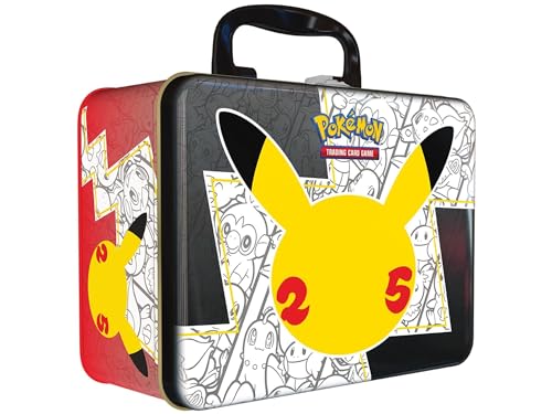 Pokémon Celebrations Sammeltruhe, (25. Jubiläum), Kartenspiel, ab 6 Jahren, für 2 Spieler, über 10 Minuten Spieldauer von Pokémon