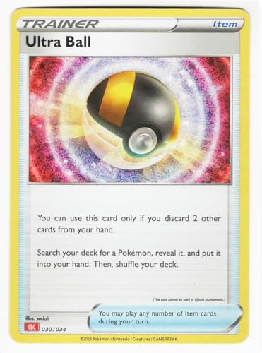 Pokemon - Ultra Ball 030/034 CLC - Classic Collection - Promo Holo Folienkarte Pokemon - Ultra Ball 030/034 CLC - Classic Collection - Promo Holo Folienkarte von Pokémon