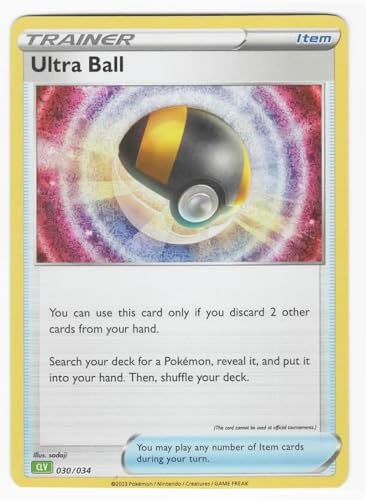 Pokemon - Ultra Ball 030/034 CLV - Classic Collection - Promo Holo Folienkarte Pokemon - Ultra Ball 030/034 CLV - Classic Collection - Promo Holo Folienkarte von Pokémon