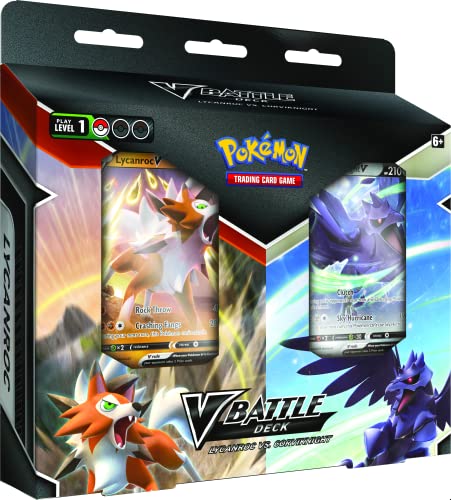 Pokémon V-Kampfdeck Bundle Wolwerock, Krarmor, Kartenspiel, ab 6 Jahren, für 2 Spieler, 10 Minuten Spielzeit Pokémon V-Kampfdeck Bundle Wolwerock, Krarmor, Kartenspiel, ab 6 Jahren, für 2 Spieler, 10 Minuten Spielzeit von Pokémon