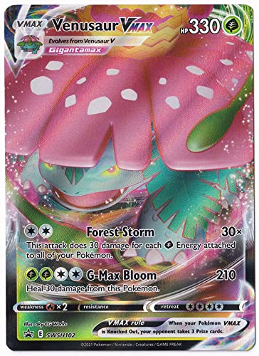 Pokemon Venusaur VMAX SWSH102 Promo Jumbo/Übergröße Pokemon Venusaur VMAX SWSH102 Promo Jumbo/Übergröße von Pokémon