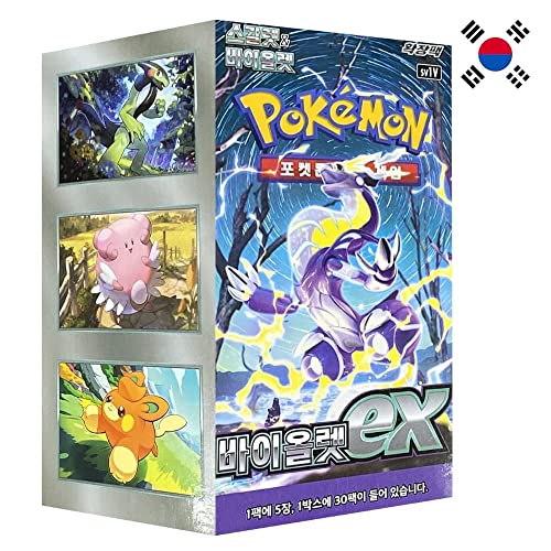 Pokemon Violet EX 30er Display Koreanisch von Pokémon