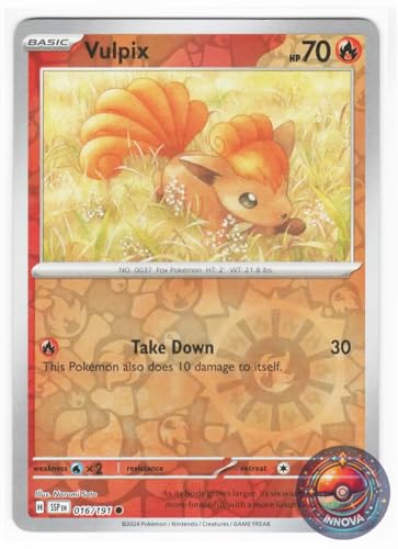 Pokemon - Vulpix 016/191 - Surging Sparks - Reverse Foil - Einzelkarte von Pokemon