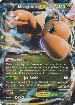Pokemon XY FURIOUS FISTS 74/111 DRAGONIT EX von Pokemon
