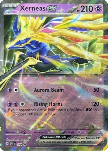 Pokemon - Xerneas ex 179 - Scarlet Violet Black Star Promo - Folie, Einzelkarte Pokemon - Xerneas ex 179 - Scarlet Violet Black Star Promo - Folie, Einzelkarte von Pokémon