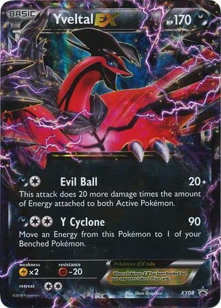 Pokemon Yveltal EX XY08 Ultra Rare Pokemon XY Promos Pokemon Yveltal EX XY08 Ultra Rare Pokemon XY Promos von Pokémon