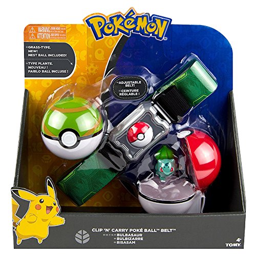 Pokemon t18889d2bulbasaur Clip N Carry Poke Ball Gürtel mit Bulbasaur Figur Pokemon t18889d2bulbasaur Clip N Carry Poke Ball Gürtel mit Bulbasaur Figur von Pokémon