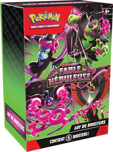 Pokémon: Scarlet & Purple Booster Pack TCG Nebula Fable (6 Booster) von Pokémon