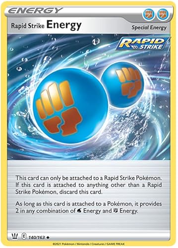 Rapid Strike Energy - 140/163 - Uncommon - Schwert & Schild - Kampfstile von Pokémon