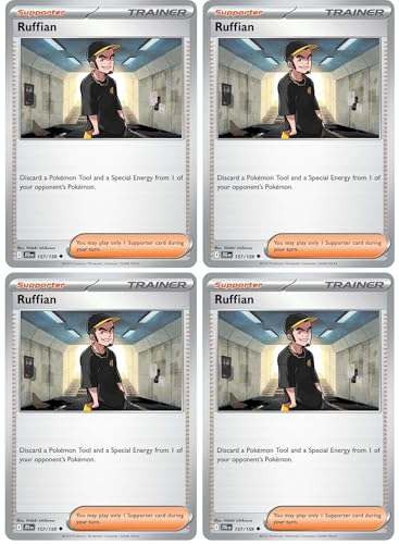 Ruffian 157/159 - Journey Together - Pokemon Trainer Playset x4 - Card Lot Ruffian 157/159 - Journey Together - Pokemon Trainer Playset x4 - Card Lot von Pokémon