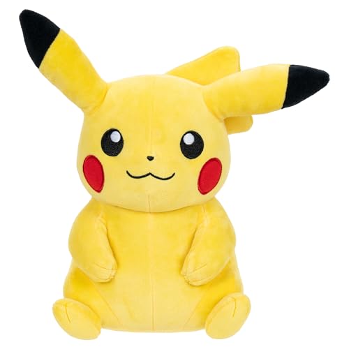 Pokémon PKW3725-30 cm Plüsch – Pikachu, offizieller Plüsch Pokémon PKW3725-30 cm Plüsch – Pikachu, offizieller Plüsch von Pokémon