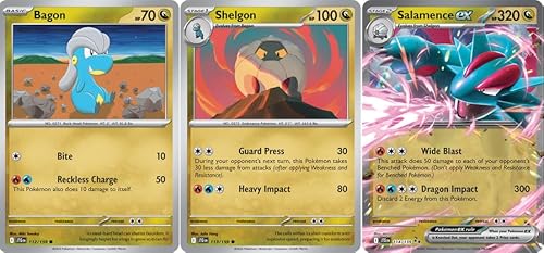 Salamence ex 114/159 - Journey Together - Pokemon Double Rare Card Lot Salamence ex 114/159 - Journey Together - Pokemon Double Rare Card Lot von Pokémon