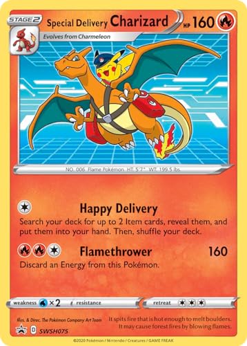 Special Delivery Charizard SWSH075 - Sword & Shield Promo Sealed - Pokémon TCG von Pokémon