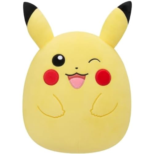 Pokémon SQPK00216_Pikachu Plüschtiere, Gelb, Ab 2 Jahren von Pokémon