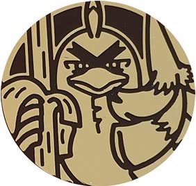 THE POKEMON COMPANY INTERNATIONAL Jumbo-Münze SIRFETCH'D [Gold] 52 mm Kunststoff von The Pokemon Company International