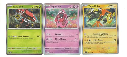 Tapu Bulu - Tapu Koko - Tapu Lele - Island Guardians Pokemon Card Lot - Shrouded Fable Surging Sparks - 006/064 Tapu Bulu - Tapu Koko - Tapu Lele - Island Guardians Pokemon Card Lot - Shrouded Fable Surging Sparks - 006/064 von Pokémon