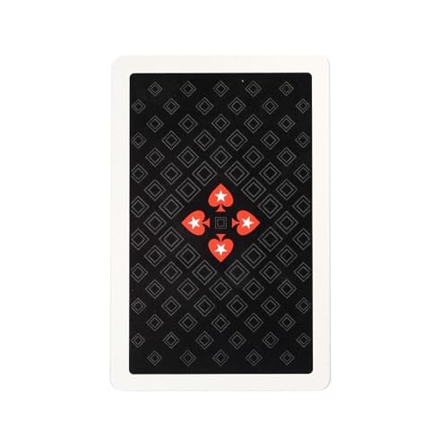 Poker Stars - Black Diamond Fade Spielkartendeck - 100% Plastik-Pokerkarten mit zweifarbigen Farben - Langlebig und wasserdicht - Premium-Deck für Texas Hold'em, Heimspiele und Sammler Poker Stars - Black Diamond Fade Spielkartendeck - 100% Plastik-Pokerkarten mit zweifarbigen Farben - Langlebig und wasserdicht - Premium-Deck für Texas Hold'em, Heimspiele und Sammler von Poker Stars