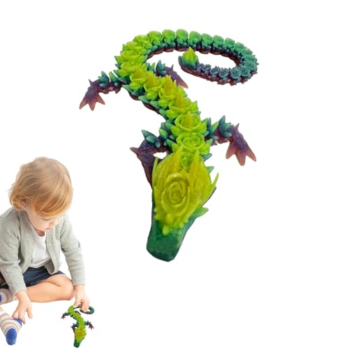 3D-gedruckter Drache, realistischer beweglicher Kristalldrache, Desktop-Fantasy-Dekor, Sammlerstück, bewegliche Figur, leicht, 30 cm, für Weihnachten, Geburtstage, Halloween und besondere Anlässe 3D-gedruckter Drache, realistischer beweglicher Kristalldrache, Desktop-Fantasy-Dekor, Sammlerstück, bewegliche Figur, leicht, 30 cm, für Weihnachten, Geburtstage, Halloween und besondere Anlässe von Pokronc
