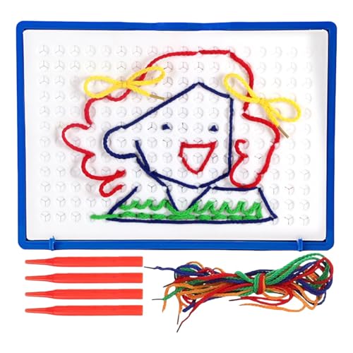 Kids Thread Board | Toddler Thread Board Activities | Craft Thread Board Toy | Embroidery Board Toy | Kids Creative Thread Board |Kids Sewing Activity Board For Interactive Educational Thread Board Kids Thread Board | Toddler Thread Board Activities | Craft Thread Board Toy | Embroidery Board Toy | Kids Creative Thread Board |Kids Sewing Activity Board For Interactive Educational Thread Board von Pokronc