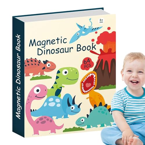 Magnetische Dinosaurier-Rätsel, Kindermagnetpuzzlespiel, Feinmotorik-Lernspielzeug, Heller Und Farbenfroher Dinosaurier, Lustiges Problemlösungsspiel, 10.35x7.48x1.57 Zoll Für Magnetische Dinosaurier-Rätsel, Kindermagnetpuzzlespiel, Feinmotorik-Lernspielzeug, Heller Und Farbenfroher Dinosaurier, Lustiges Problemlösungsspiel, 10.35x7.48x1.57 Zoll Für von Pokronc