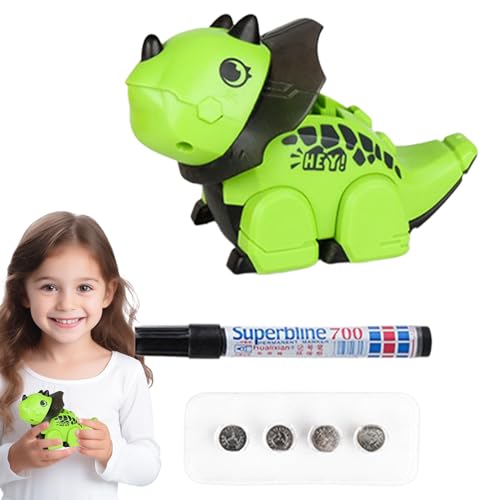 Pokronc Gehen Dinosaurierspielzeug für Kinder, Spaziergang Dinosaurierspielzeug - Dinosaurier -Roboterspielzeug - Wandertiermodell, optische Erkennungstechnologie für Zuhause, Schule oder Außen von Pokronc