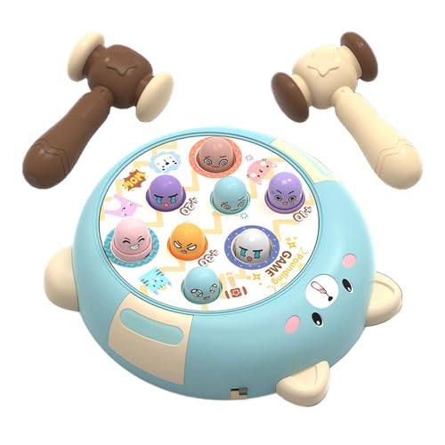 Pokronc Hämmern Spielzeug, Maulwurfsspiel, Hämmern Und Schlagen Von Spielzeugen, Fördert Die Interaktion, Die Entwicklung Von Fähigkeiten, Blau, 20,5 cm/8,07 Zoll, Für Männer Und Frauen Pokronc Hämmern Spielzeug, Maulwurfsspiel, Hämmern Und Schlagen Von Spielzeugen, Fördert Die Interaktion, Die Entwicklung Von Fähigkeiten, Blau, 20,5 cm/8,07 Zoll, Für Männer Und Frauen von Pokronc