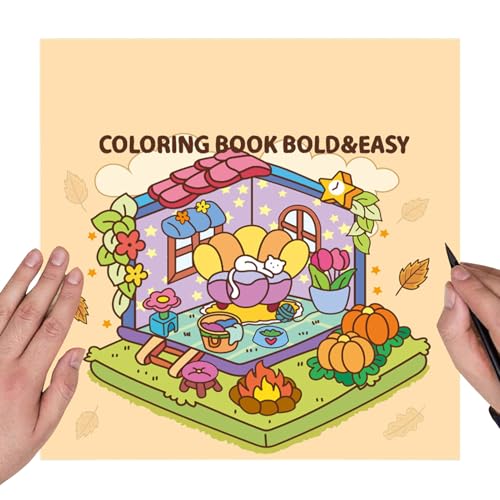 Pokronc Kinder Malbuch, Hexapod Malbuch, Kleinkind Art Paint-Notizbuch, Mehrere Themen Papier Pädagogische Cartoon-Lackierbuch, Eltern-Kind-Interaktion, 8 Zoll Für Kleinkind Kinder Teenager von Pokronc