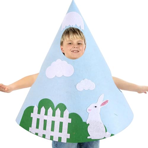 Pokronc Kinder-Osterkostüme, Cosplay-Rollenspielkostüm, Frühlings-Ostern-Motto-Festival-Kinderkostüm, Leichte Und Atmungsaktive Kostüme, 85 X 70 Cm Für Kinder-Bühnenaufführungsfestival Pokronc Kinder-Osterkostüme, Cosplay-Rollenspielkostüm, Frühlings-Ostern-Motto-Festival-Kinderkostüm, Leichte Und Atmungsaktive Kostüme, 85 X 70 Cm Für Kinder-Bühnenaufführungsfestival von Pokronc