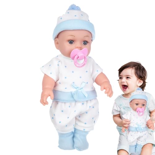 Pokronc Silikonbabypuppen, Neugeborene Silikonpuppen, Realistisches Babyspielzeug, Weiche Haut, Flexibler Körper, 30 Cm/11,81 Zoll Perfekt Für Kinderspiele, Pflege Und Einfallsreiches Spiel Pokronc Silikonbabypuppen, Neugeborene Silikonpuppen, Realistisches Babyspielzeug, Weiche Haut, Flexibler Körper, 30 Cm/11,81 Zoll Perfekt Für Kinderspiele, Pflege Und Einfallsreiches Spiel von Pokronc