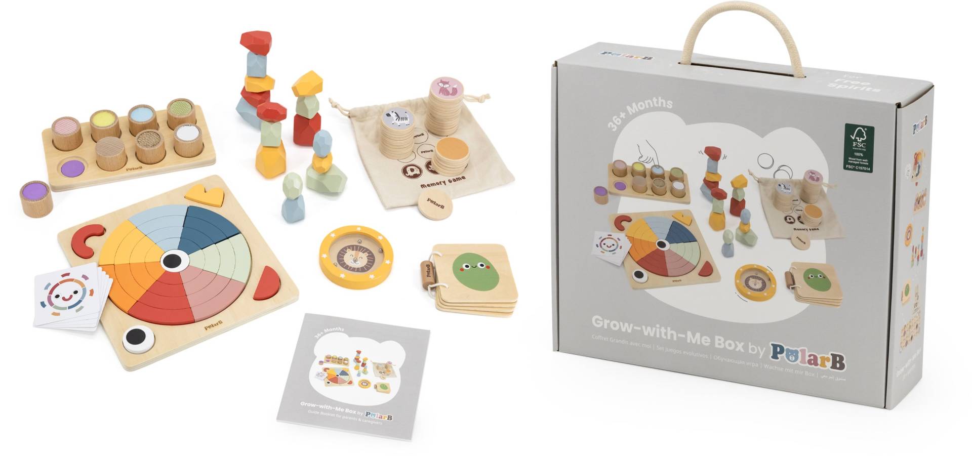 PolarB Grow-with-Me Activity-Set Free Spirits 36+ Monate PolarB Grow-with-Me Activity-Set Free Spirits 36+ Monate von Polar B