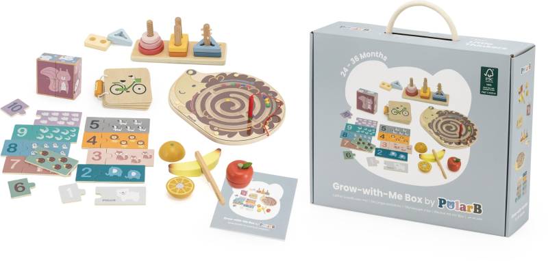 PolarB Grow-with-Me Activity-Set Little Thinkers 24-36 Monate von Polar B