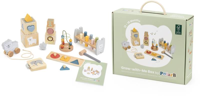 PolarB Grow-with-Me Activity-Set Motion Masters 12-18 Monate von Polar B