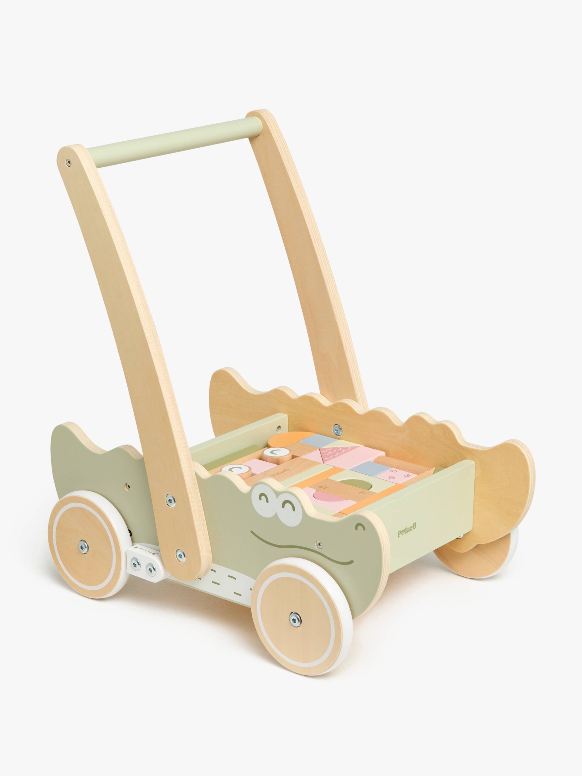 PolarB Lauflernwagen Mit Bauklötzen, Babyspielzeug PolarB Lauflernwagen Mit Bauklötzen, Babyspielzeug von Polar B