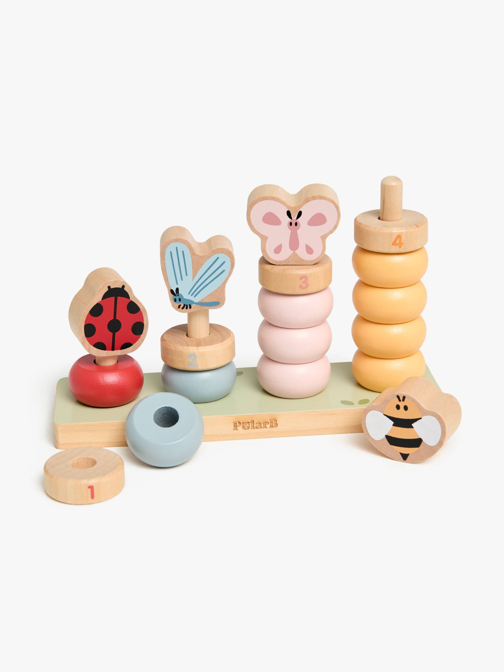 PolarB Stapelklötze Garten, Babyspielzeug PolarB Stapelklötze Garten, Babyspielzeug von Polar B